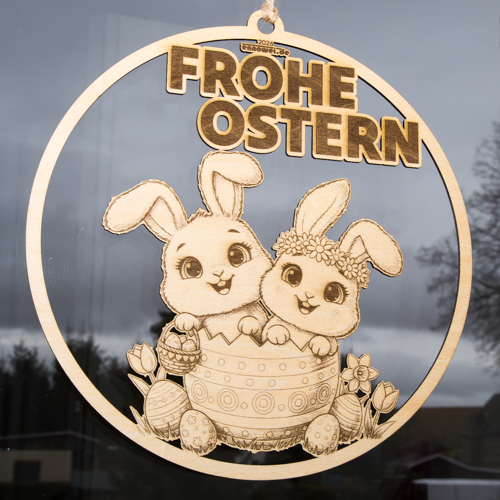 Modell Fensterbild Ostern